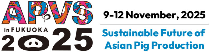 APVS in Fukuoka, 9-12 November 2025, Sustainable Future of Asian Pig Production